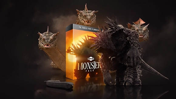 370 فوتیج موشن گرافیک هیولا MONSTERS Pack